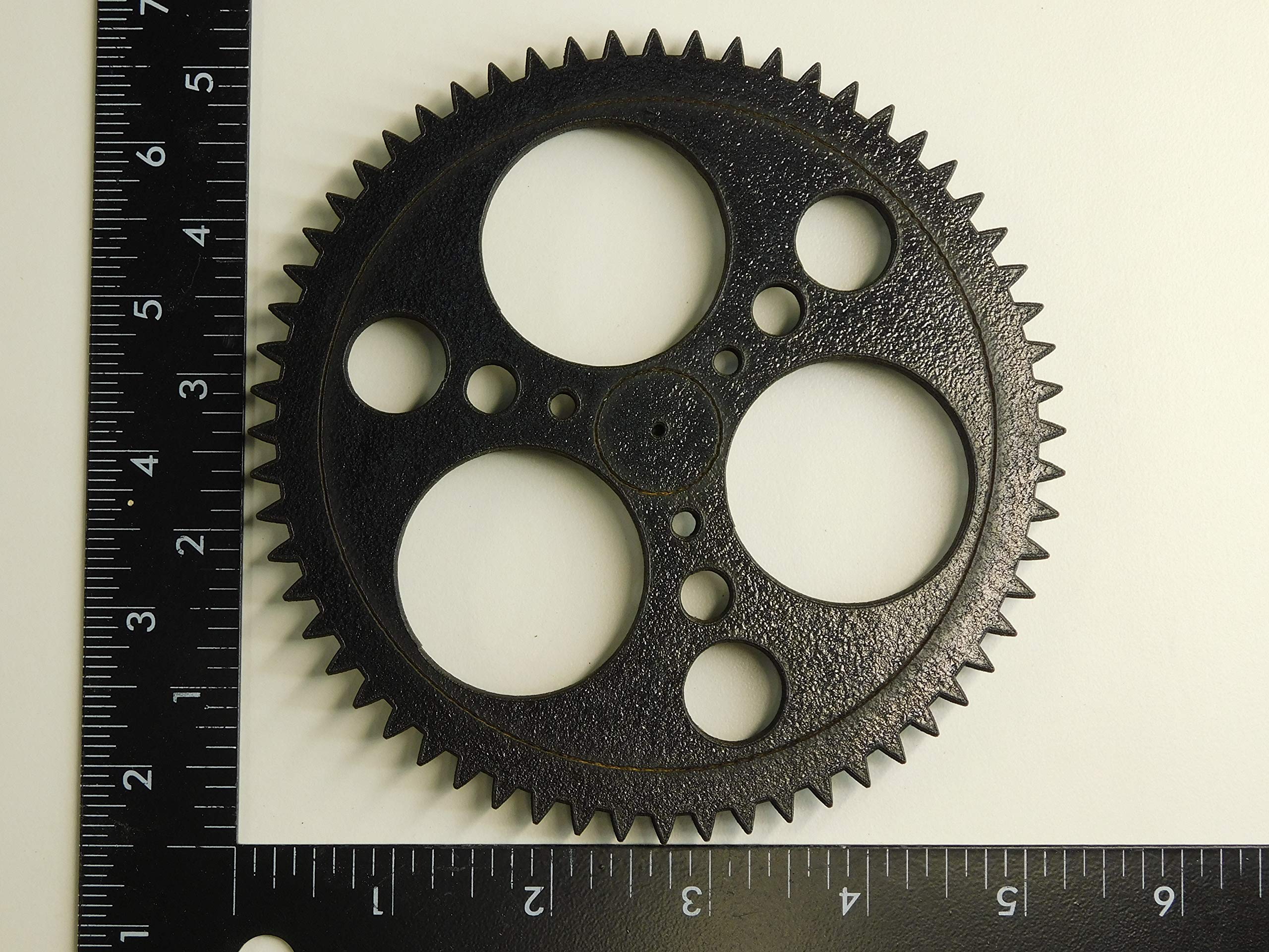 Steampunk Gears Wall Decor - Eight Gears, Two Push Rods - 10 Pieces - Free Shipping - Wood Gears