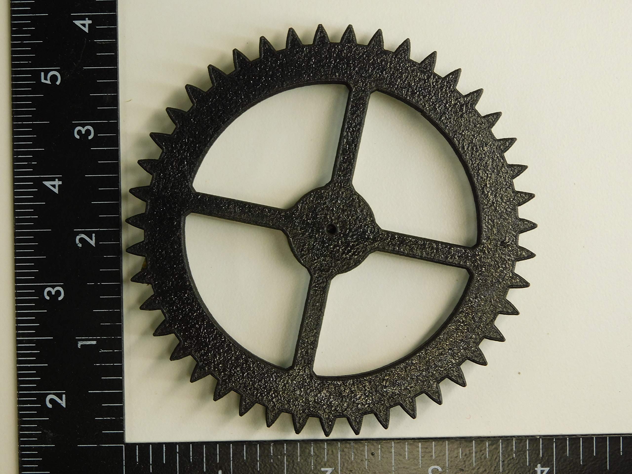 Steampunk Gears Wall Decor - Eight Gears, Two Push Rods - 10 Pieces - Free Shipping - Wood Gears