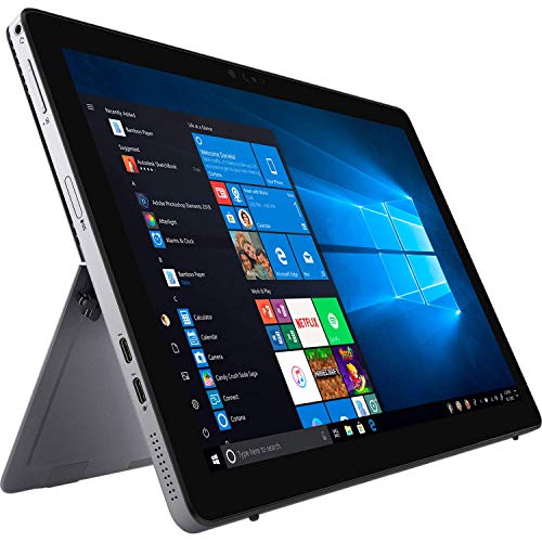 Dell Newest 8th Gen Latitude 7200 Tablet 2-in-1 pc, Intel Core i7 8665U Processor, 16GB Ram, 256GB Solid State Drive, Camera, WiFi & Bluetooth, USB 3.1 Gen 1, Type C Port, Windows 10 Pro (Renewed)