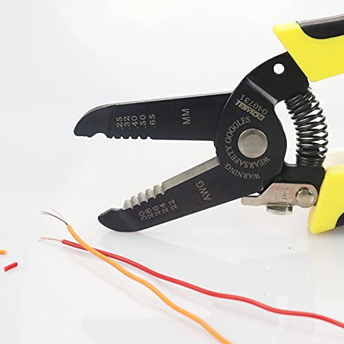 DOWELL 22-30 AWG Wire Stripping Tool Wire Stripper Cutter Pliers Tool Multi-Function Hand Tool for Electrician 2-Piece