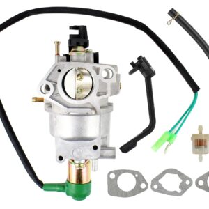 Pro Chaser Carburetor for Generac Power GP7500 Model 5943-4 5943-5 5978-2 005942 005943 005977 005978 15hp 420cc 7500 9375 Watt Generator Manual Chock