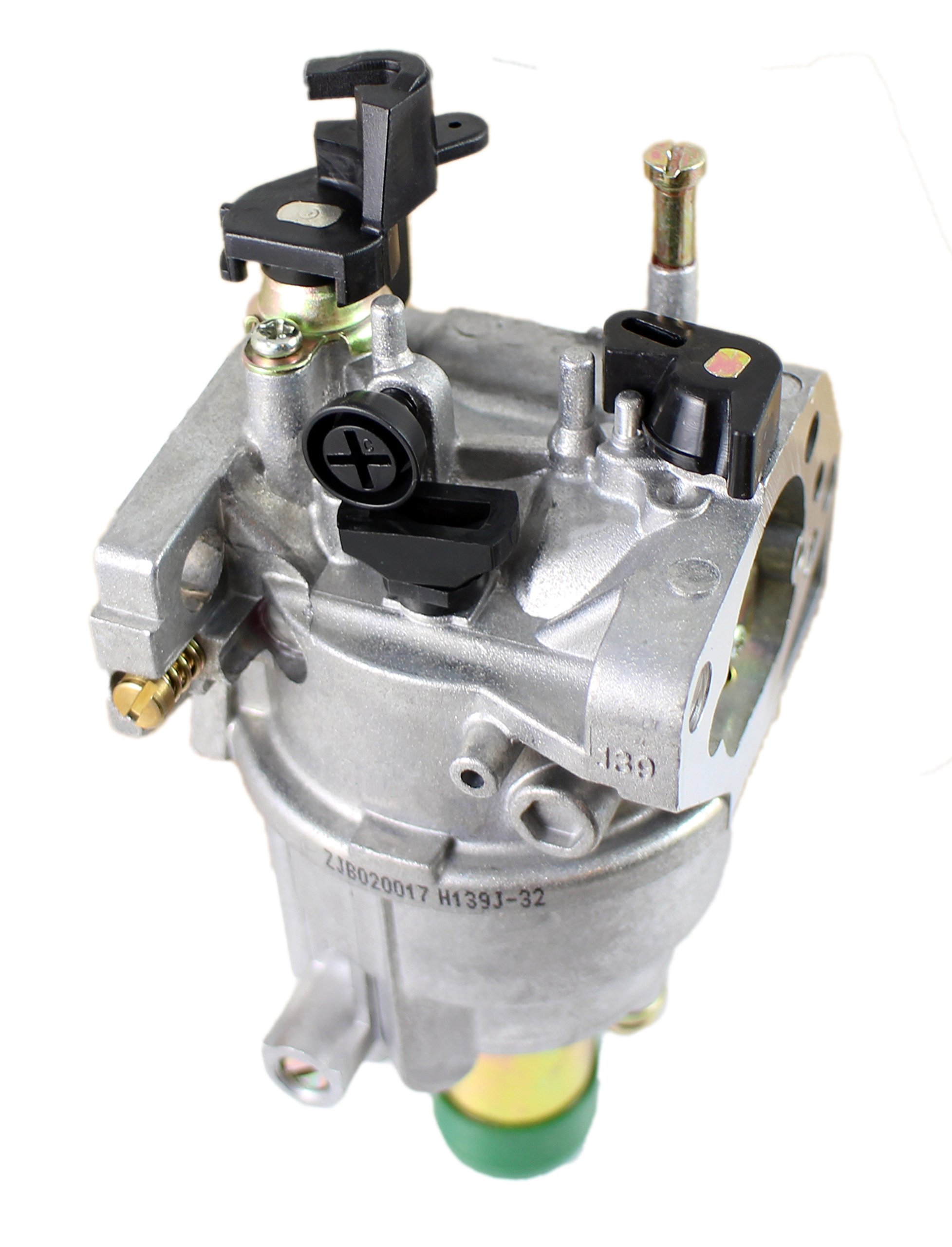 Pro Chaser Carburetor for Generac Power GP7500 Model 5943-4 5943-5 5978-2 005942 005943 005977 005978 15hp 420cc 7500 9375 Watt Generator Manual Chock