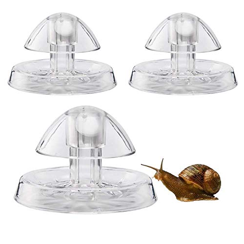 Snail Catcher, Snail Trap Catcher Plastic Leech Planarian Pest Catch Box for Aquarium Fish Plant Tank(3 PCS/3.15inch)