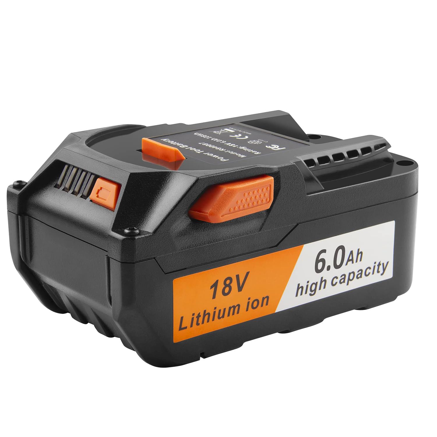 TREE.NB 18V 6.0Ah Lithium Battery - Replacement for Ridgid Power Tool Battery AC840087 R840083 R840085 R840086 R840087 R840089 AC840085 AC840086 AC840087P AC840089 AC840094 Cordless Drill Tools