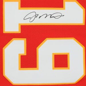 Joe Montana Kansas City Chiefs Autographed Red Replica Mitchell & Ness Jersey - Autographed NFL Jerseys