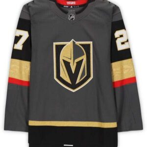 Shea Theodore Vegas Golden Knights Autographed Black Adidas Authentic Jersey - Autographed NHL Jerseys