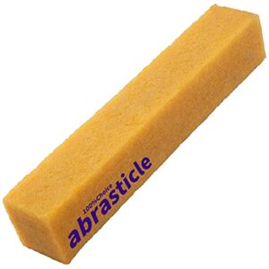 1-1/2" x 1-1/2" x 8" inch abrasive cleaning eraser stick, must have" accessory for sanding belts & discs sandpaper rough tape, skateboard and shoes, woodworking shop tools for sanding perfection