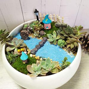 BEZALEL Mini Fairy Garden Accessories Outdoor - Miniature Fairy Garden Supplies Miniature Garden Accessories with Fairy Garden Animals, Houses, Decor for Garden Patio Micro Landscape Yard Bonsai