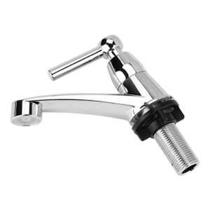 basin single cold faucet abs plastic water tap bathroom basin kitchen sink accessories g1/2(20mm)(straight handle)