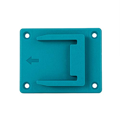 5 Packs Tool Holder Dock Mount for Makita 18V Li-ion Drill Tools Holder, Hanger(lot of 5,cyan-blue)