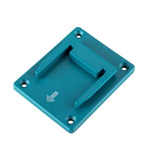 5 Packs Tool Holder Dock Mount for Makita 18V Li-ion Drill Tools Holder, Hanger(lot of 5,cyan-blue)