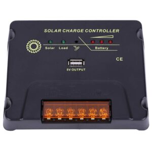 Jeanoko MPPT Solar Panel Regulator Power Generation Controller Intelligent Protection Regulator CPY Control Board for Digital Products 12V / 24V 10A