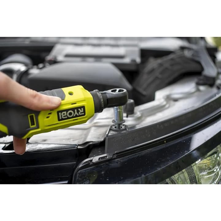 RYOBI 18-Volt ONE+ Cordless 1/4 in. 4-Position Ratchet (Tool Only)