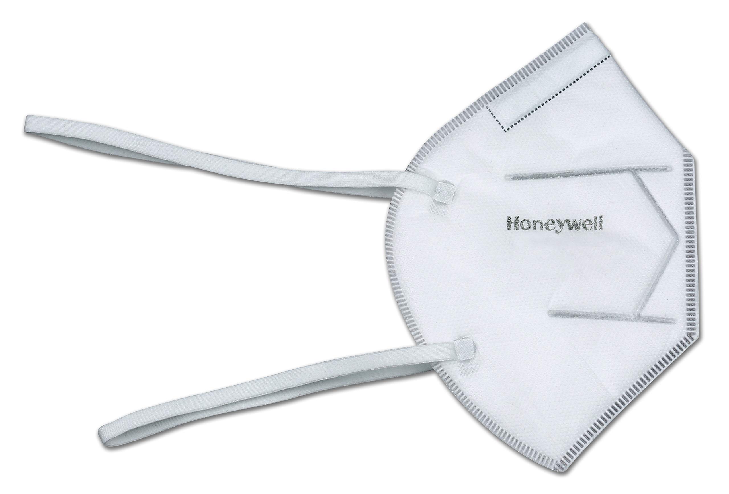 Honeywell Safety DF300 N95 Flatfold Disposable Respirator- Box of 20, White,One Size Fits All