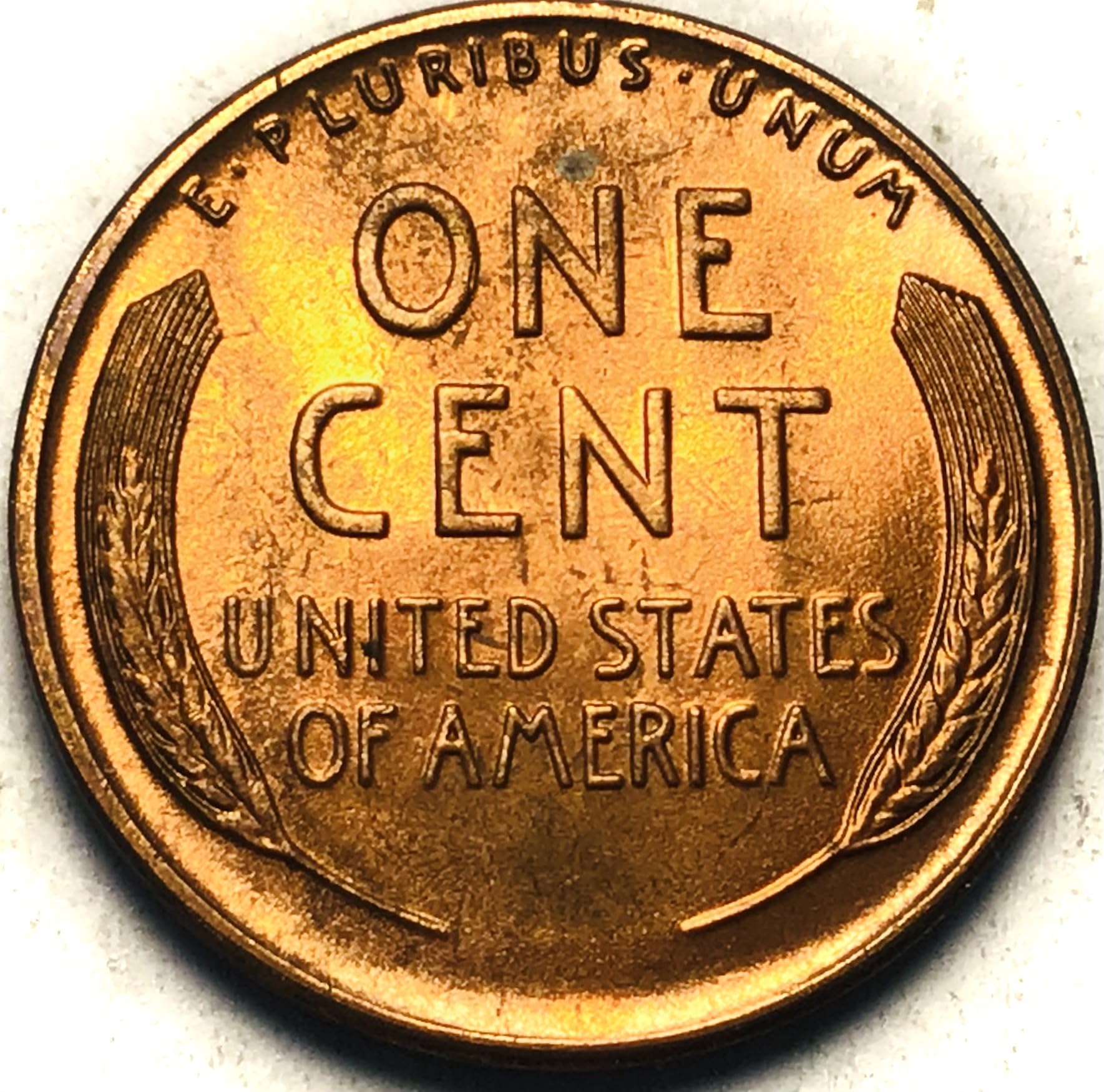 1942 D Lincoln Wheat Cent Red BU MS Penny Seller Mint State