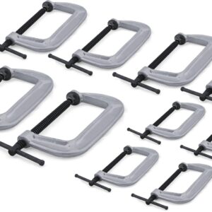 Wilton 140 Series 10-Piece C-Clamp Kit (11117)