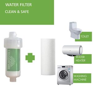 FANSONPURE Pre-filter Micro Water Filter For Shower Laundry Washing Machine Toilet filter replaceable PP filter