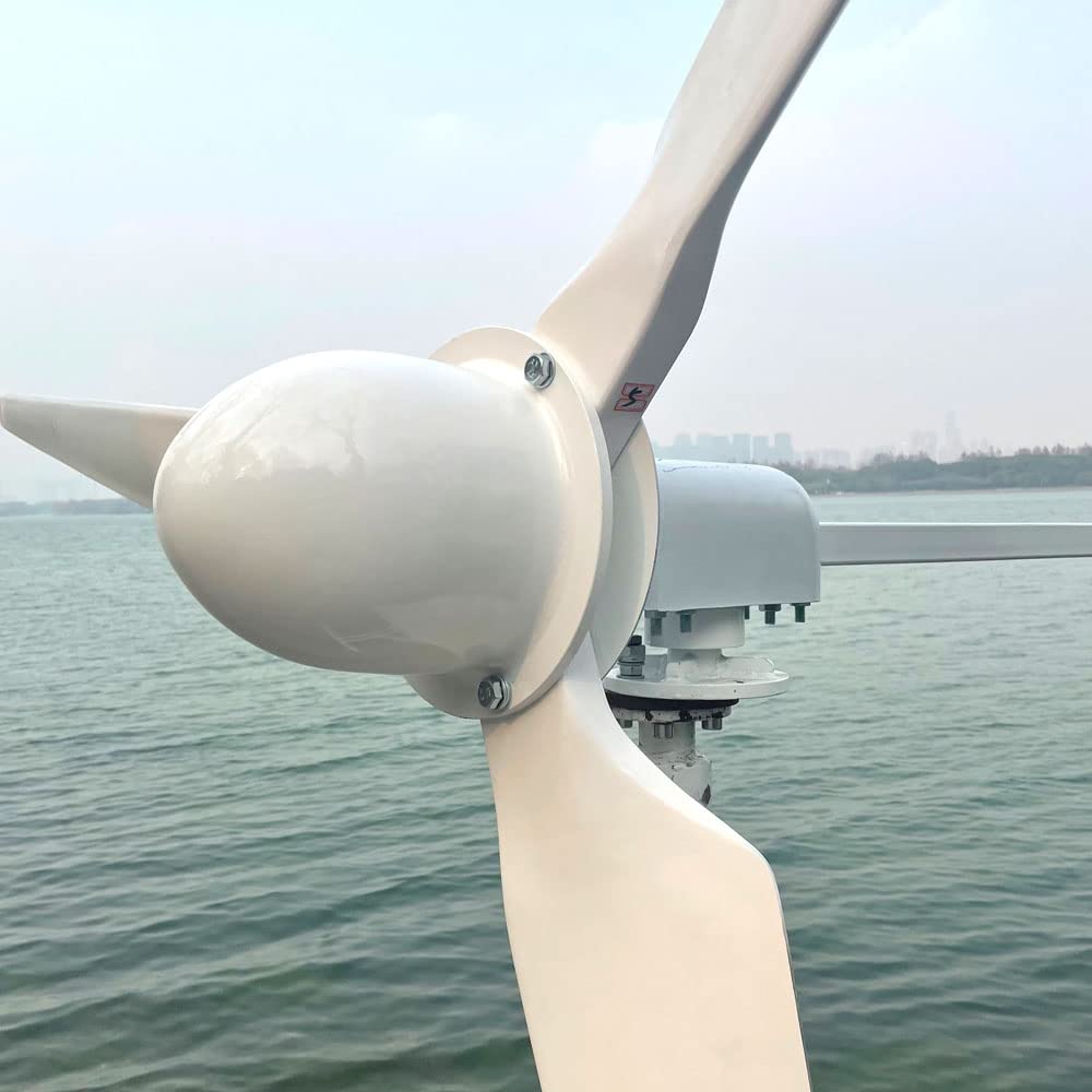 3000W Horizontal Wind Turbine 48v 96v 220v AXIS Permanent Magnet 3KW Wind Generator High Efficiency Free Power (3000W, 48V)