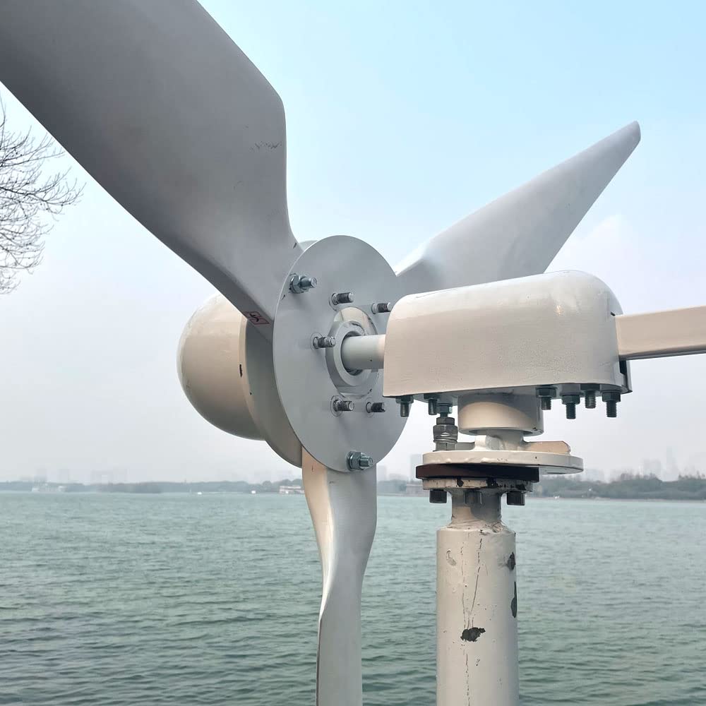 3000W Horizontal Wind Turbine 48v 96v 220v AXIS Permanent Magnet 3KW Wind Generator High Efficiency Free Power (3000W, 48V)