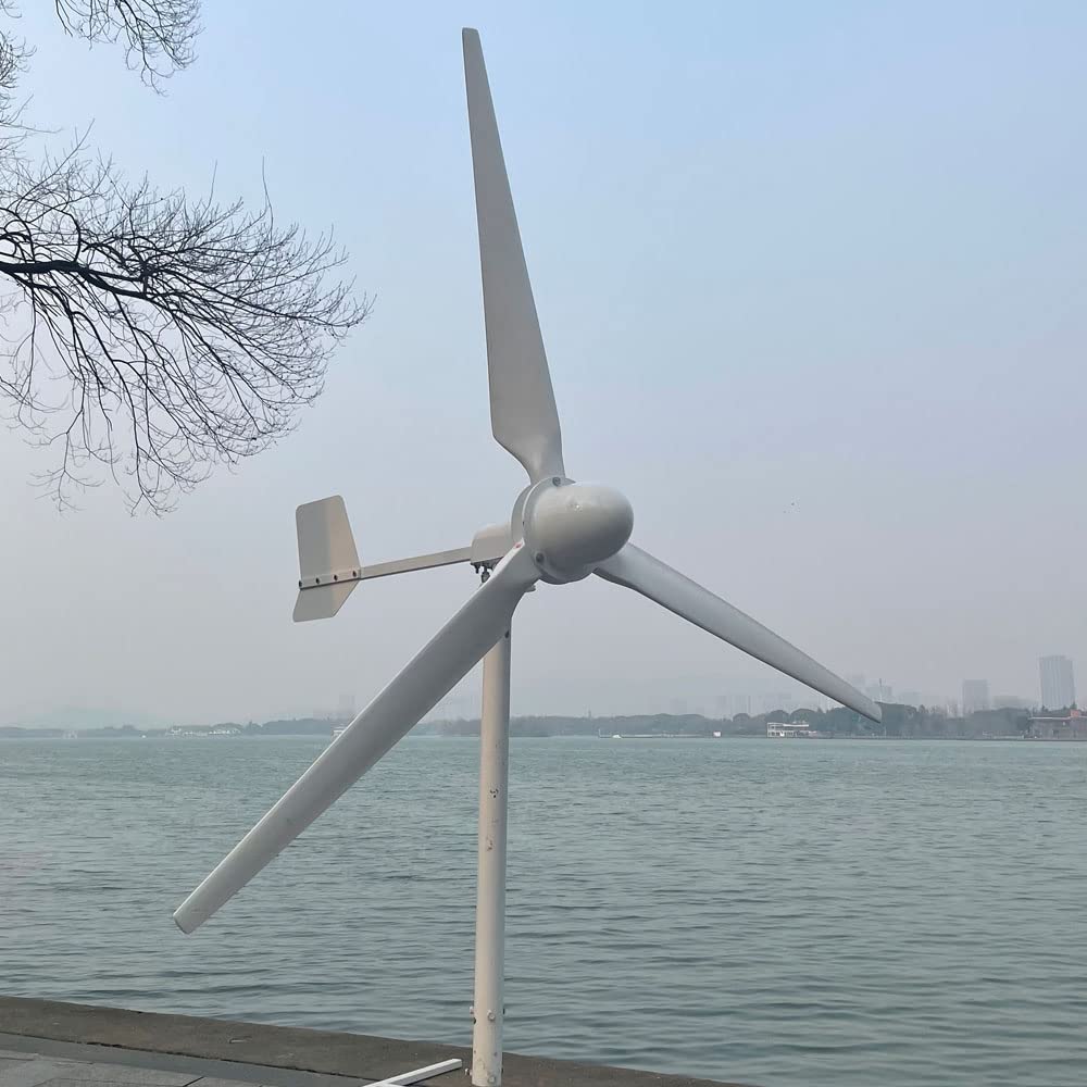 3000W Horizontal Wind Turbine 48v 96v 220v AXIS Permanent Magnet 3KW Wind Generator High Efficiency Free Power (3000W, 48V)