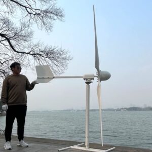 3000W Horizontal Wind Turbine 48v 96v 220v AXIS Permanent Magnet 3KW Wind Generator High Efficiency Free Power (3000W, 48V)