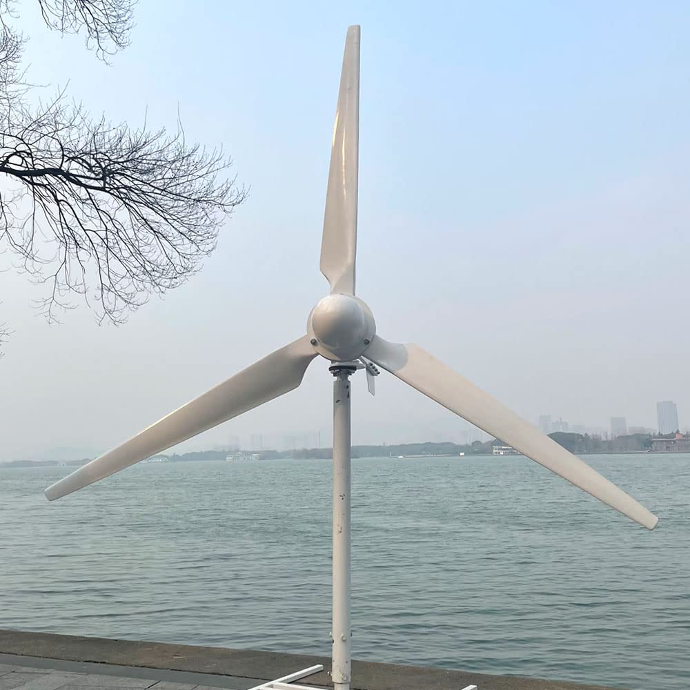 3000W Horizontal Wind Turbine 48v 96v 220v AXIS Permanent Magnet 3KW Wind Generator High Efficiency Free Power (3000W, 48V)