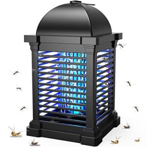 palone bug zapper 20w 4300v mosquito zapper indoor electric bug zapper outdoor, high powered fly zapper for home backyard patio