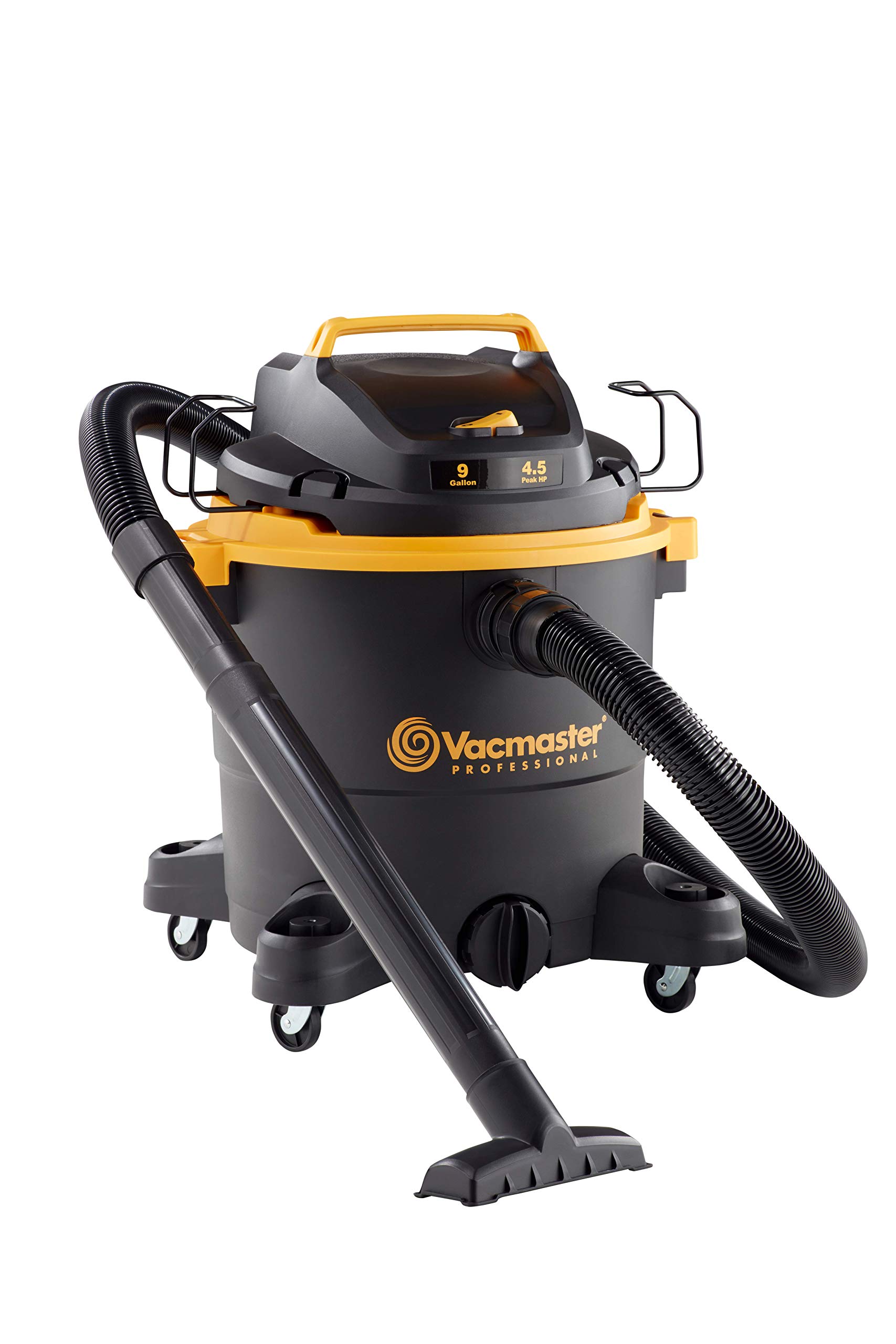 Vacmaster Professional 9-Gallon 4.5 Peak HP† Wet/Dry Vacuum