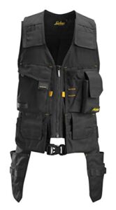snickers workwear allround work tool vest, l (u4250l), black