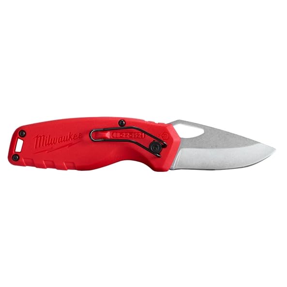 MILWAUKEE'S Compact Folding Knife, Red