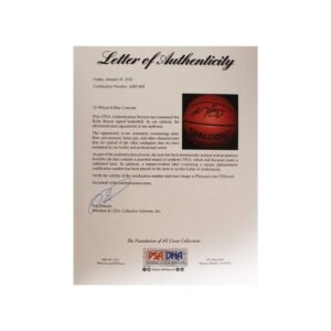 Kobe Bryant Autographed Spalding Basketball - PSA/DNA LOA