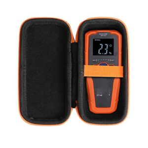 aenllosi hard carrying case compatible with klein tools et140 pinless moisture meter