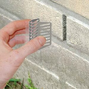 Rid-O-Mice Stainless Steel Brick Weep Hole Covers (80, 2.75 Inch) Stops and Keeps Out Mice, Wasps, Bees, Lizards, Snakes, Scorpions and Many Insects.
