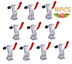 10 pack hold down toggle clamps woodworking,201b clamps hand tool toggle clamp 220lbs holding capacity,antislip quick release horizontal toggle clamp,heavy duty toggle clamp for cam over clamp-skycy