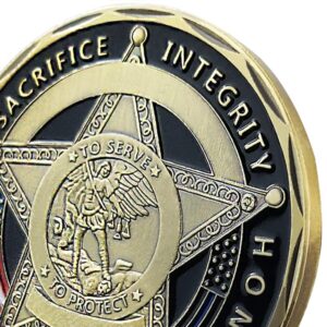 Saint Michael Police Prayer Law Enforcement Challenge Coin