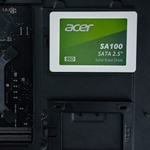 acer SA100 240GB SATA III 2.5 Inch Internal SSD - 6 Gb/s, 3D NAND Solid State Hard Drive Up to 549 MB/s - BL.9BWWA.102