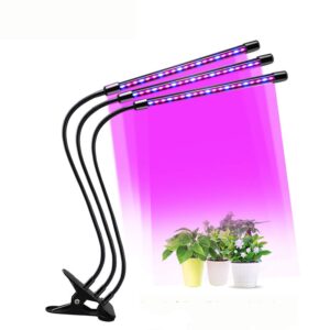 xinbaohong grow lights 10 dimmable levels plant grow lights with 3 modes timing function for indoor plants