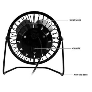 Walfront 5W Mini USB Solar Panel Powered Fan Photovoltaic Solar Panel Ventilation System Set for Outdoor Home Camping Travel Fishing Car Greenhouse, Solar Panels