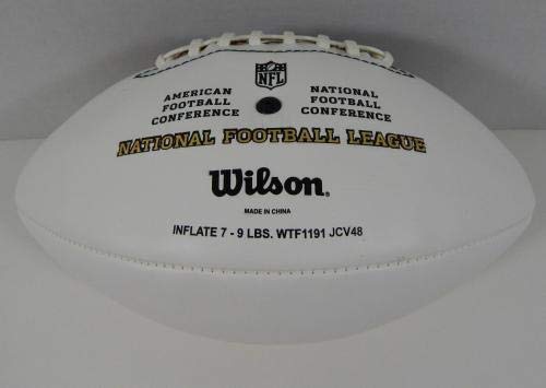 San Francisco 49ers Official NFL Signature Autograph White Panel Football NIB - Autographed Footballs