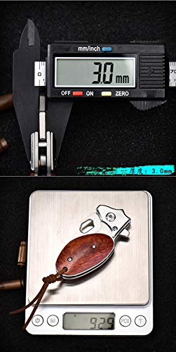 Small Folding Knife Pocket Knife Knives Redwood Handle D2 Sharp Blade - Pocket Knife for Men - Best Partner for Camping Hunting Fishing - EDC and Outdoor Gear - Birthday Christmas Gifts