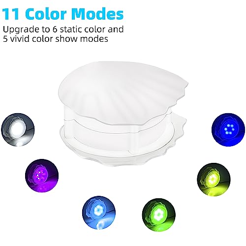 Britelumen LED Pool Lights for Above Ground Pool,Color Changing Swimming Pool Light,IP68 Waterproof,LED Magnetic Pool Wall Light with 33ft Cord, with Remote Control (120V-RGB+White)