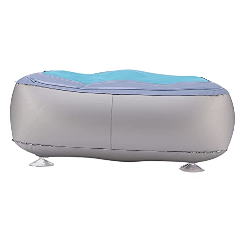 Spa and Hot Tub Booster Seat Pad with Suction Cup,Spa Bathtub Massage inflatable cushion,Inflatable Bathtub Pillow,Back Support Bath Spa Pad Relaxing for Adults Kids