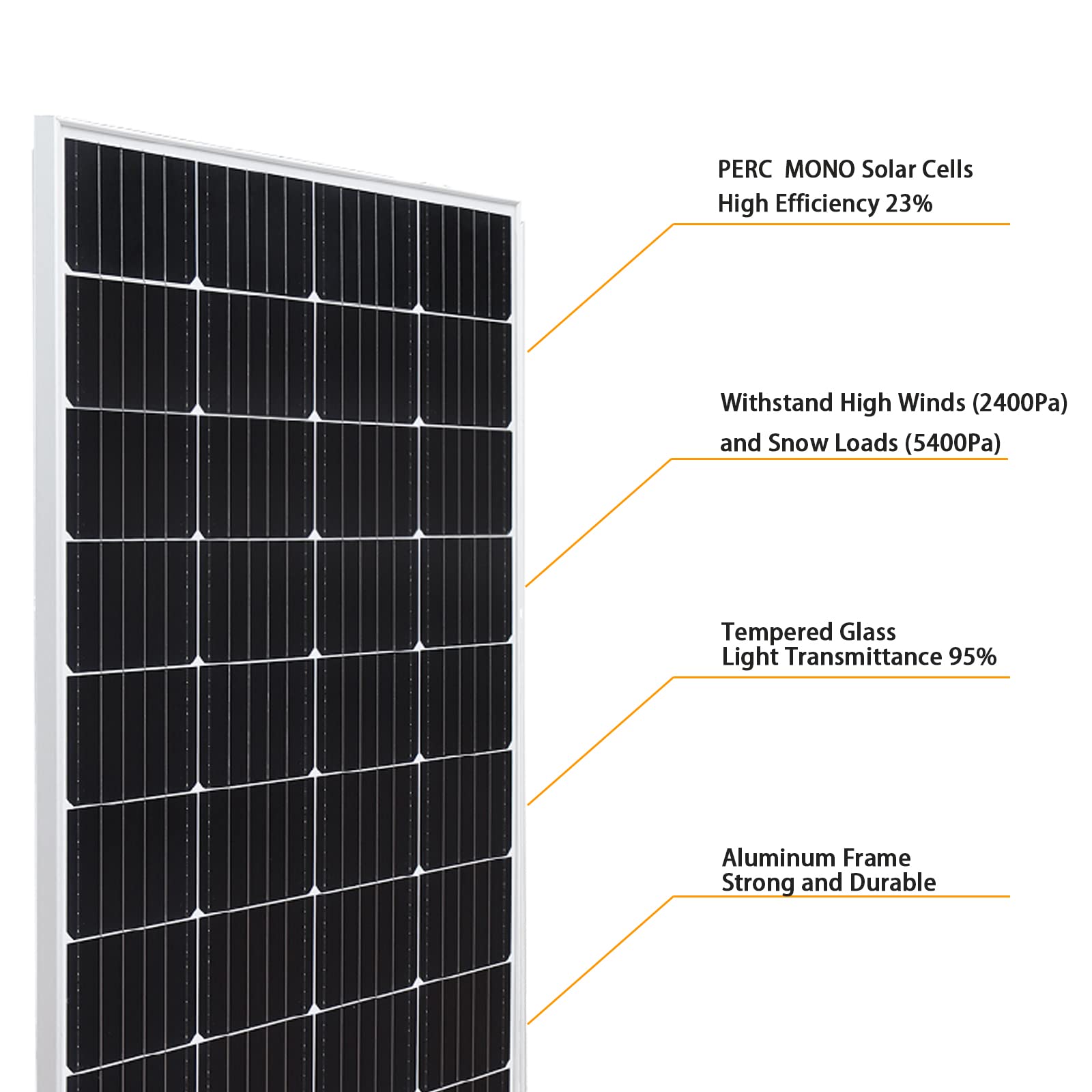 XINPUGUANG Solar Panel 300 Watt 12V Monocrystalline Solar Kit , 150W Solar Panel ,30A Charge Controller,Extension Cable,Mounting Brackets Off Grid for RV,Boat,Camper, Home (300W Solar Panel Kit)