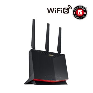 ASUS AX5700 WiFi 6 Gaming Router (RT-AX86U) (Renewed)