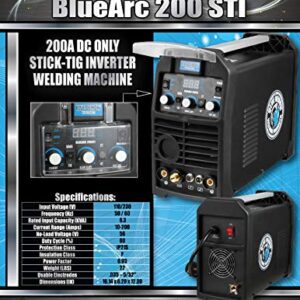 Blue Demon BlueArc 200STI-DC Inverter Welding Machine