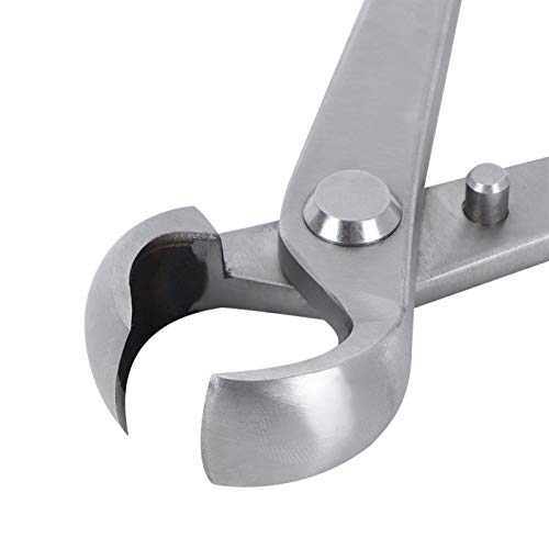 Bonsai Cutter, 180mm Knob Cutter Bonsai Tools Round Cutter, Stainless Steel Bonsai Tree Knob Cutter Concave Cutter Bonsai Cutting Tool for Garden, Tian Bonsai Tools Branch Cutter