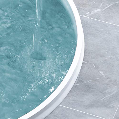 New Collapsible 67 Inch Shower Threshold Water Dam Collapsible Bath Shower Barrier Water Stopper Retention System Dry and Wet Separation for Bathroom Kitchen and More (5.6ft)