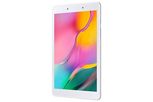 Samsung Electronics Galaxy Tab A 8.0"" 64 GB WiFi Tablet Silver - SM-T290NZSEXAR (Renewed)