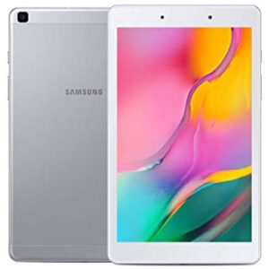 Samsung Electronics Galaxy Tab A 8.0"" 64 GB WiFi Tablet Silver - SM-T290NZSEXAR (Renewed)