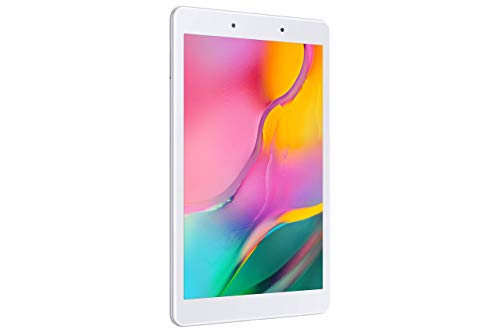 Samsung Electronics Galaxy Tab A 8.0"" 64 GB WiFi Tablet Silver - SM-T290NZSEXAR (Renewed)